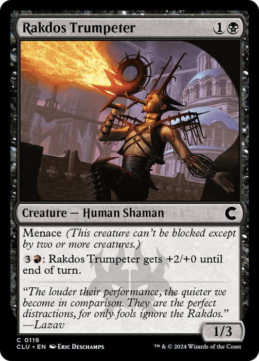 Rakdos Trumpeter (CLU-119) - Ravnica: Clue Edition