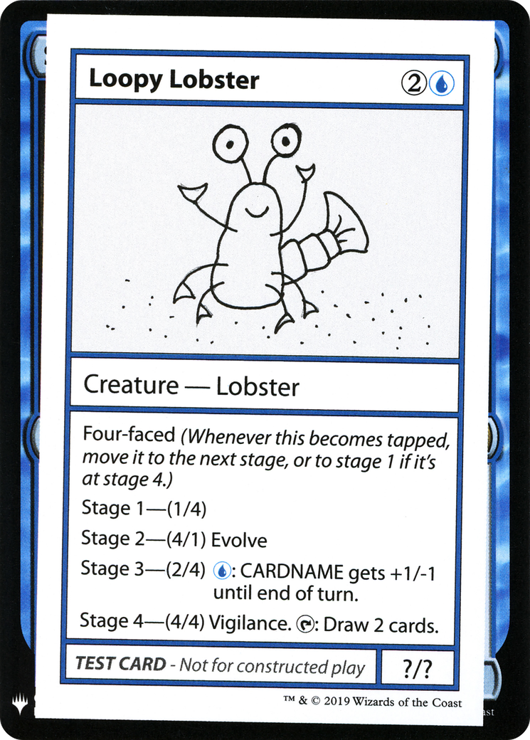 Loopy Lobster (CMB1-026) - Mystery Booster Playtest Cards 2019