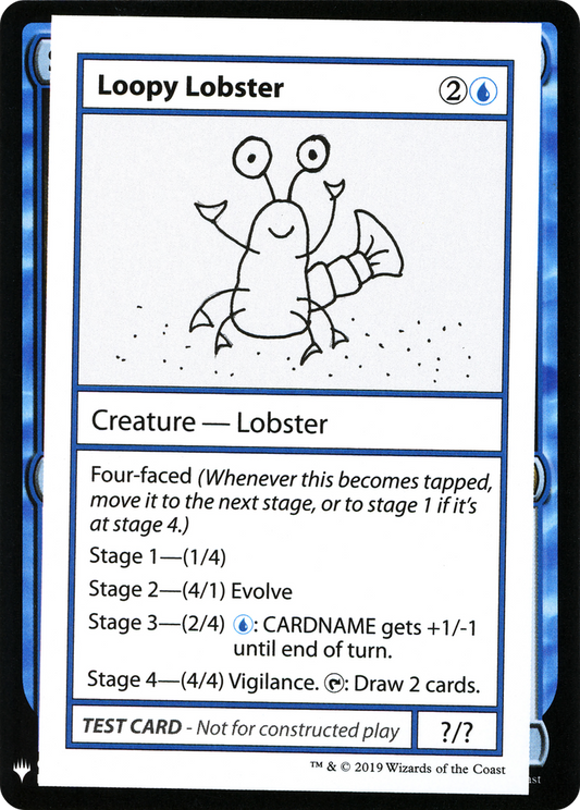 Loopy Lobster (CMB1-026) - Mystery Booster Playtest Cards 2019