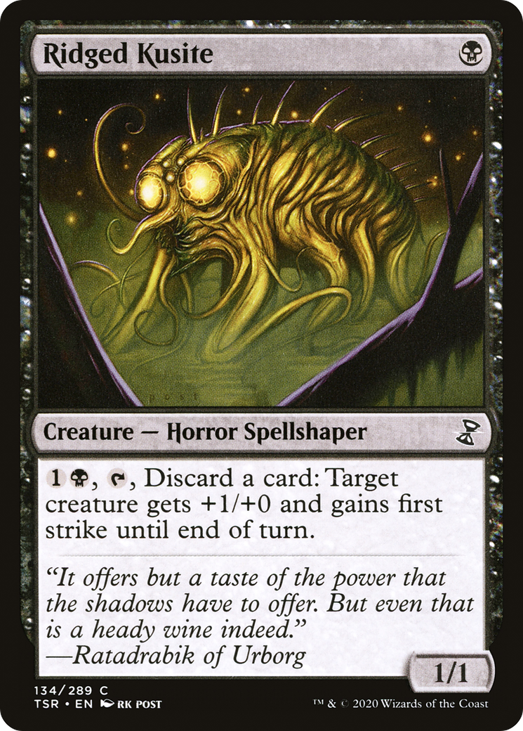 Ridged Kusite (TSR-134) - Time Spiral Remastered Foil