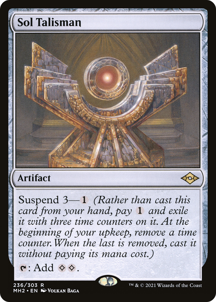 Sol Talisman (MH2-236) - Modern Horizons 2