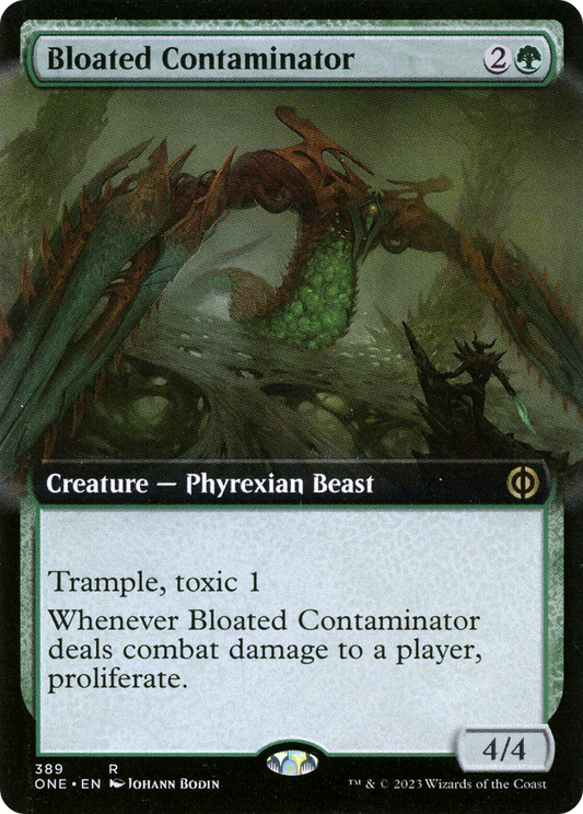 Bloated Contaminator (Extended Art) (ONE-389) - Phyrexia: All Will Be One: (Extended Art)