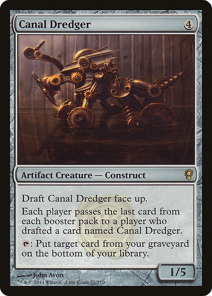 Canal Dredger (CNS-055) - Conspiracy Foil