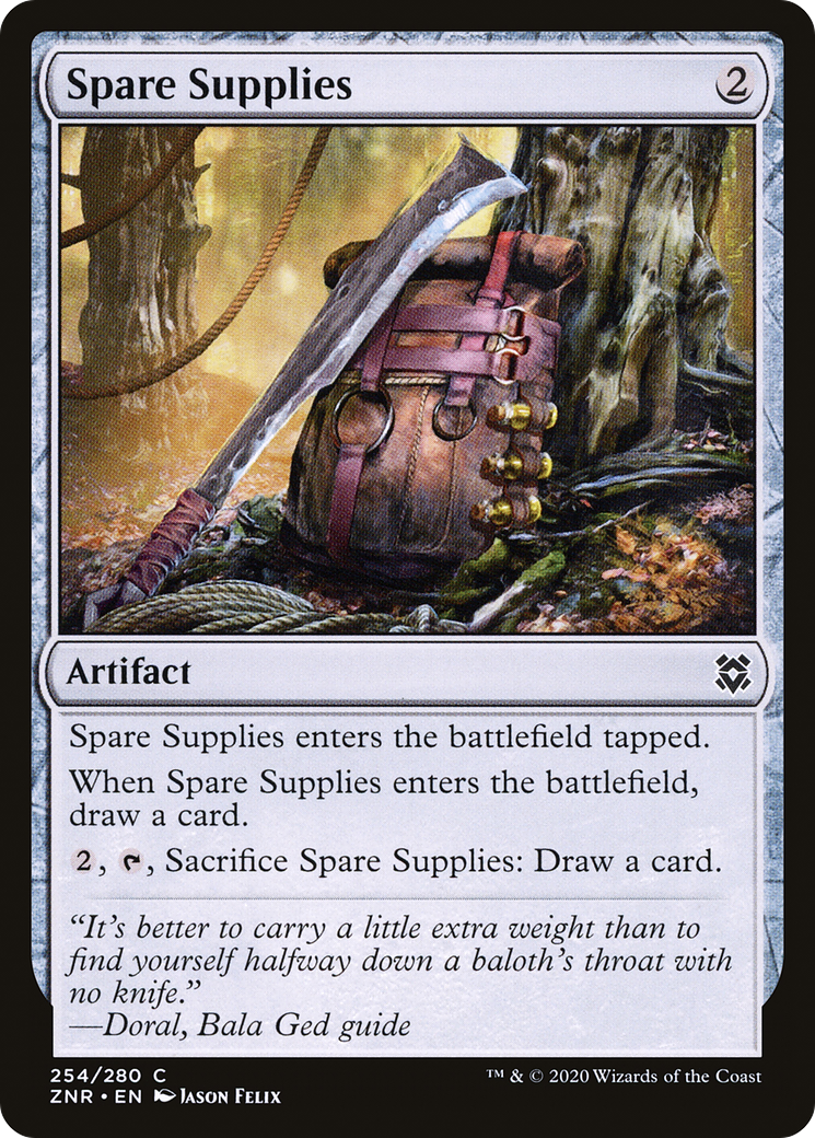 Spare Supplies (ZNR-254) - Zendikar Rising