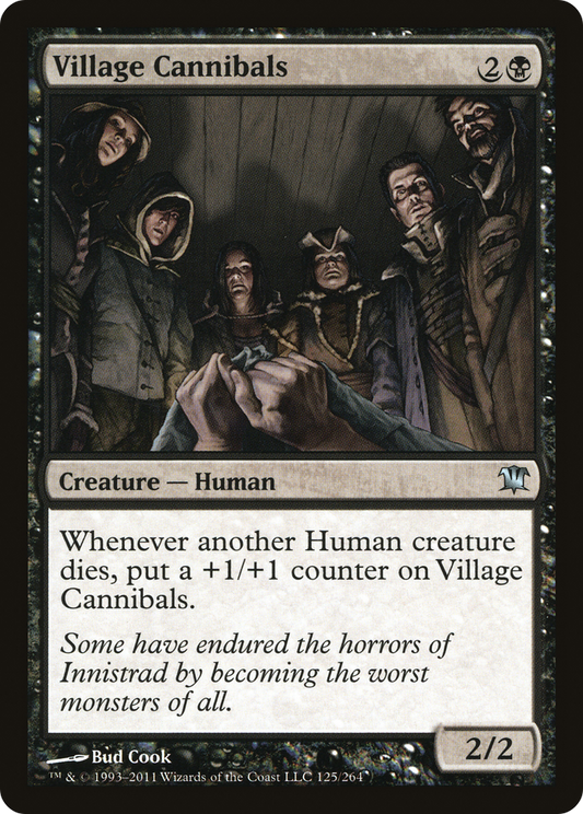 Village Cannibals (ISD-125) - Innistrad Foil