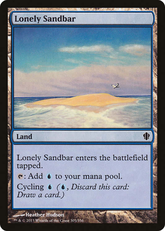 Lonely Sandbar (C13-305) - Commander 2013