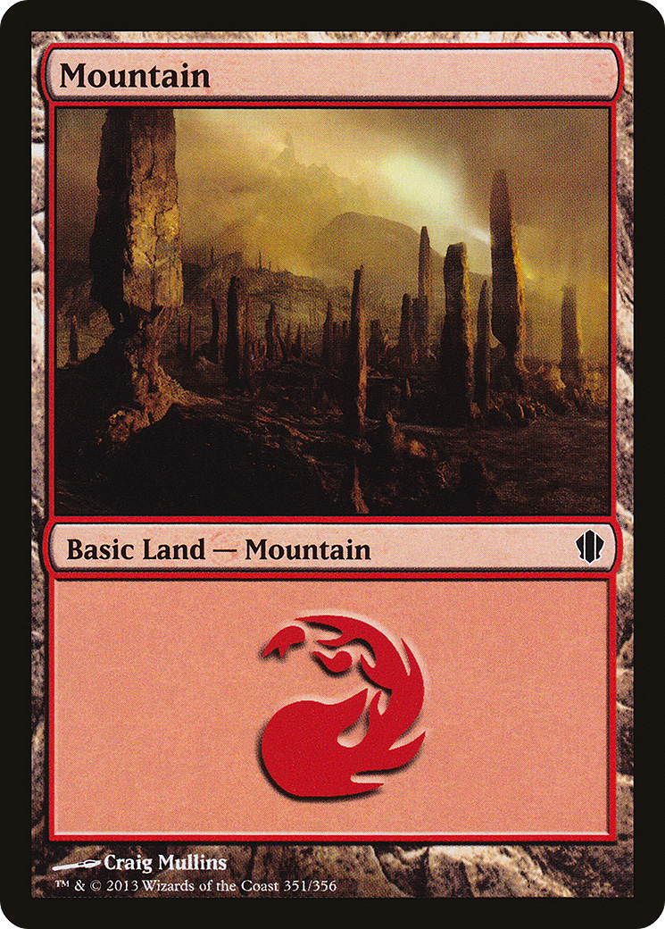 Mountain (C13-351) - Commander 2013