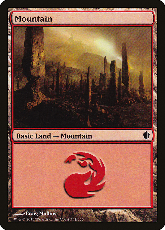 Mountain (C13-351) - Commander 2013