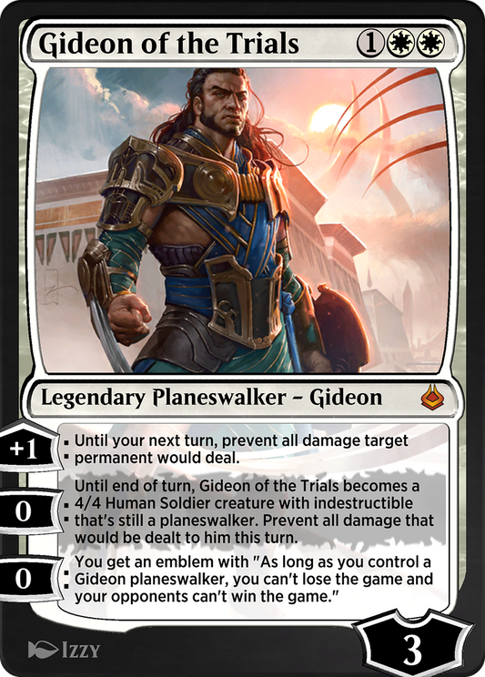 Gideon of the Trials (AKR-019) - Amonkhet Remastered