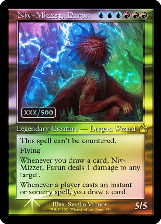 Niv-Mizzet, Parun (RVR-376Z) - Ravnica Remastered Foil