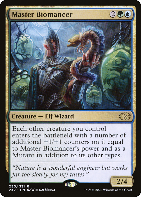 Master Biomancer (2X2-250) - Double Masters 2022 Foil