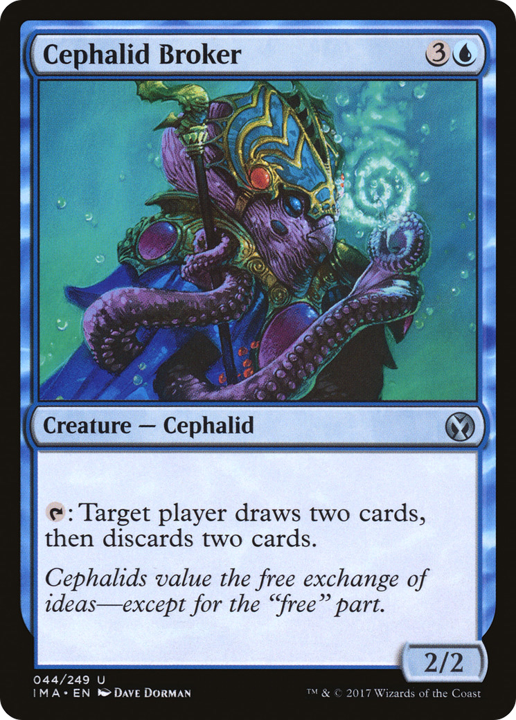 Cephalid Broker (IMA-044) - Iconic Masters Foil