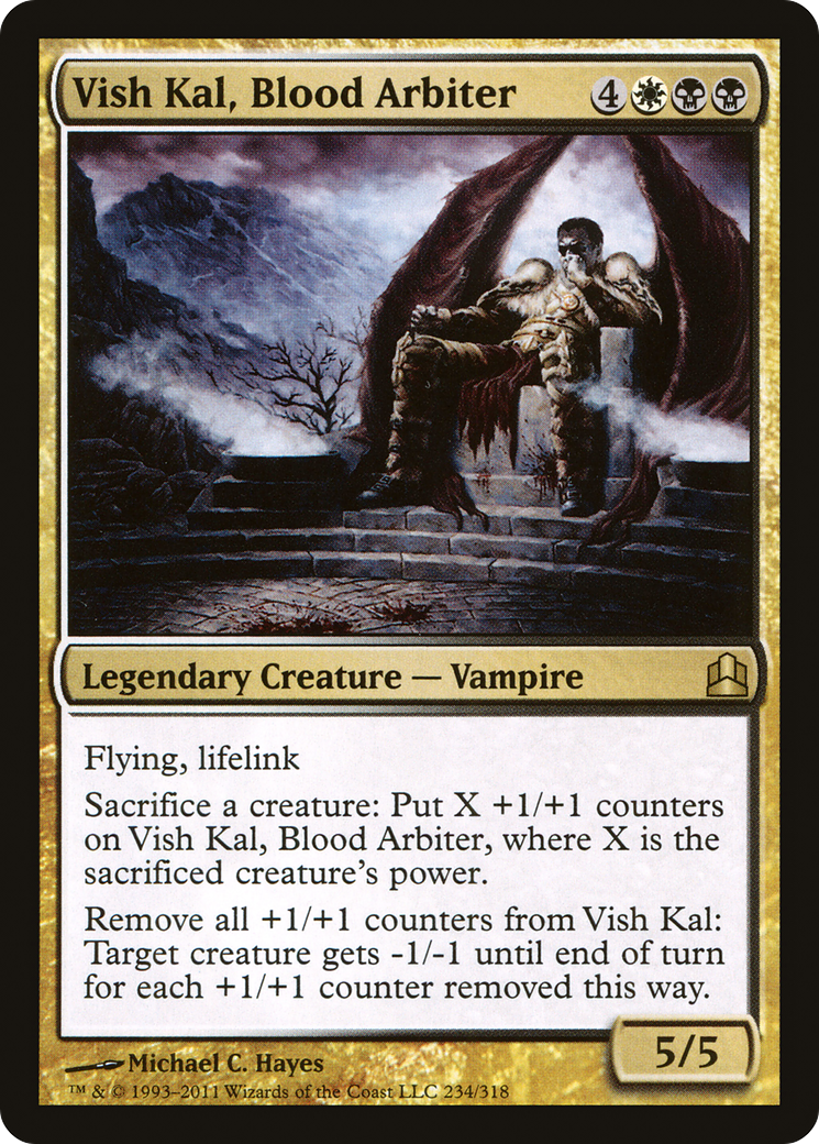 Vish Kal, Blood Arbiter (CMD-234) - Commander 2011