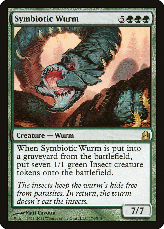 Symbiotic Wurm (CMD-174) - Commander 2011