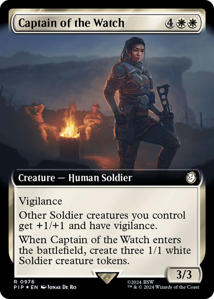 Captain of the Watch (PIP-976) - Fallout: (Extended Art) Foil