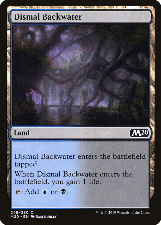 Dismal Backwater (M20-245) - Core Set 2020 Foil