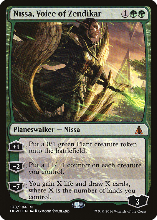 Nissa, Voice of Zendikar (OGW-138) - Oath of the Gatewatch