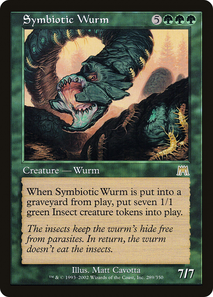 Symbiotic Wurm  (ONS-289) - Onslaught