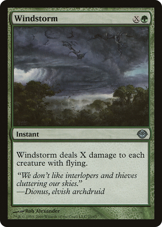 Windstorm (DDD-025) - Duel Decks: Garruk vs. Liliana