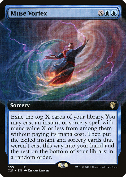 Muse Vortex (C21-355) - Commander 2021: (Extended Art)