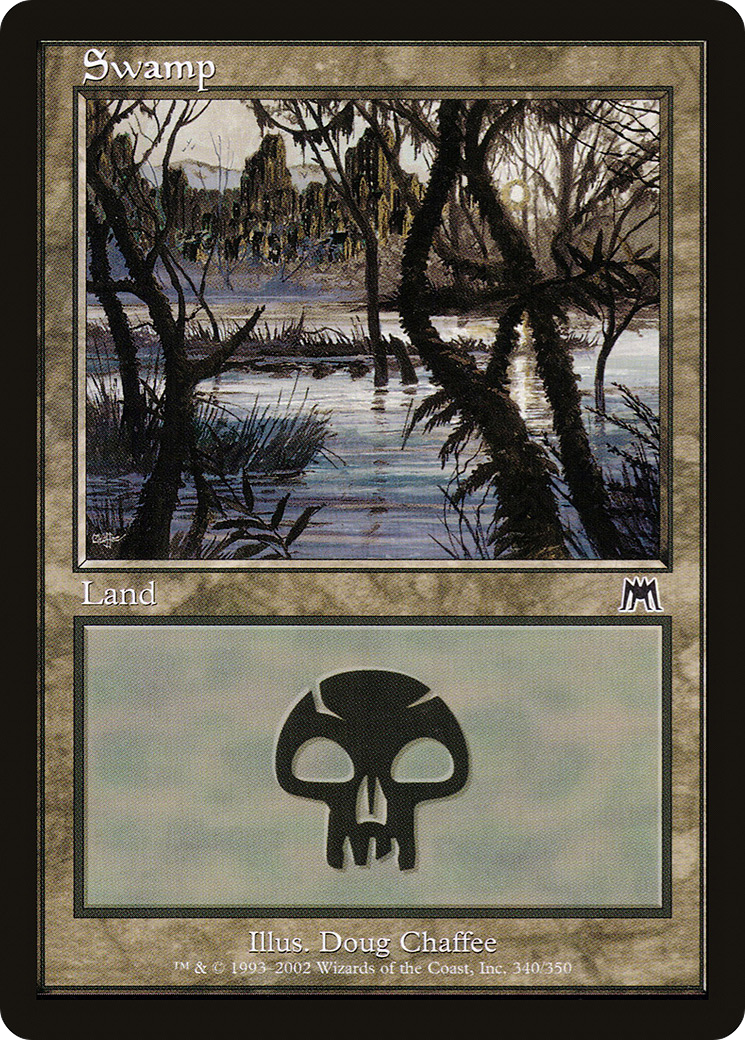 Swamp (ONS-340) - Onslaught Foil