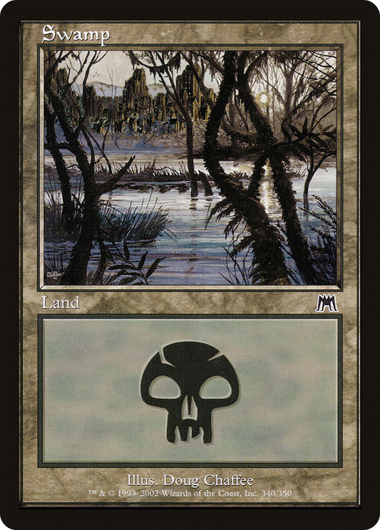 Swamp (ONS-340) - Onslaught Foil