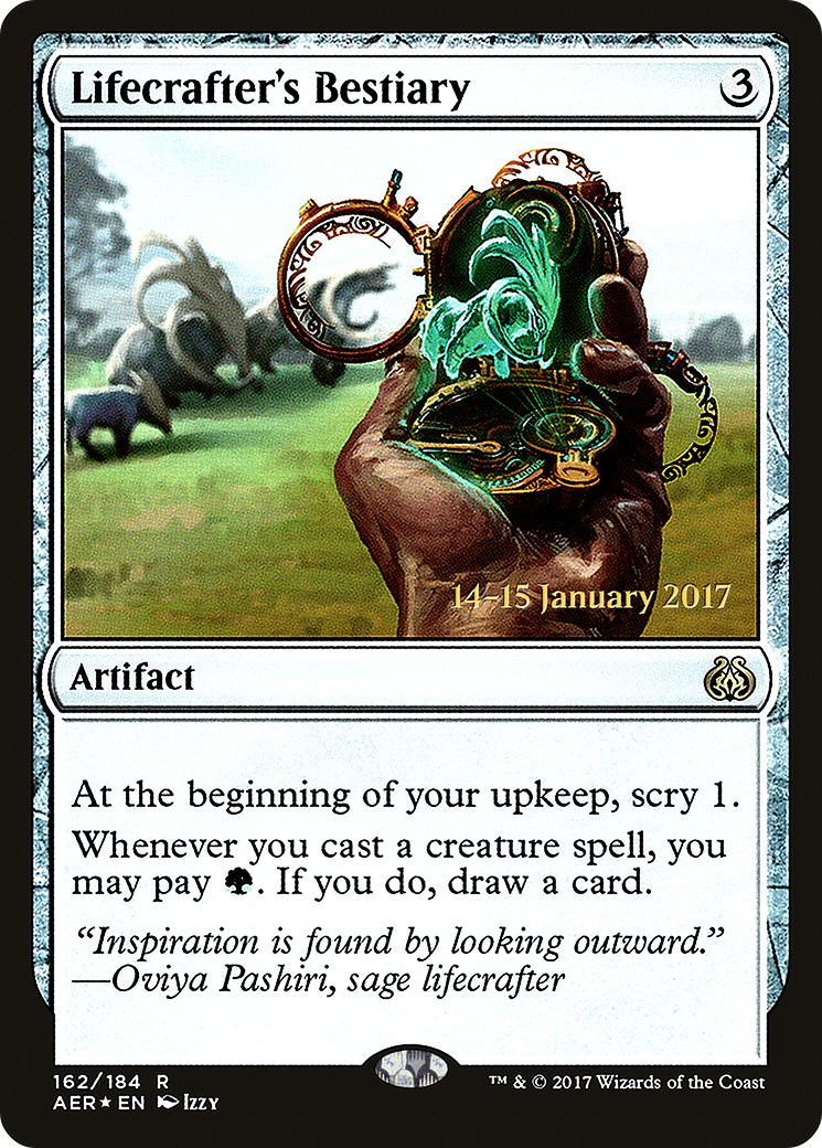 Lifecrafter's Bestiary (PRE-162S) - Aether Revolt Promos (Prerelease) Foil