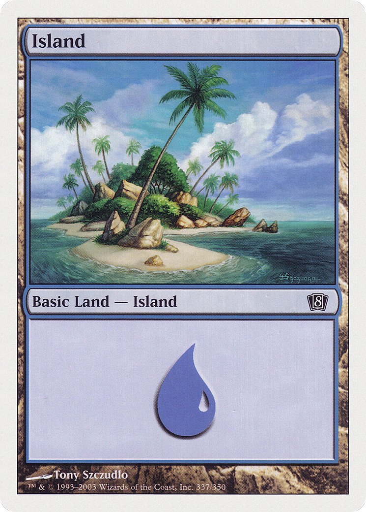 Island (8ED-337) - Eighth Edition