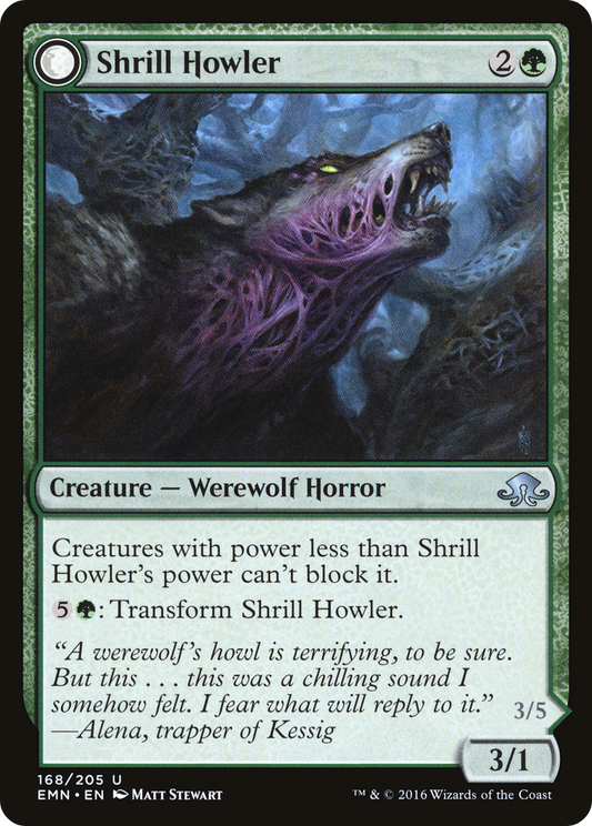 Shrill Howler (EMN-168) - Eldritch Moon: (mooneldrazidfc) Foil