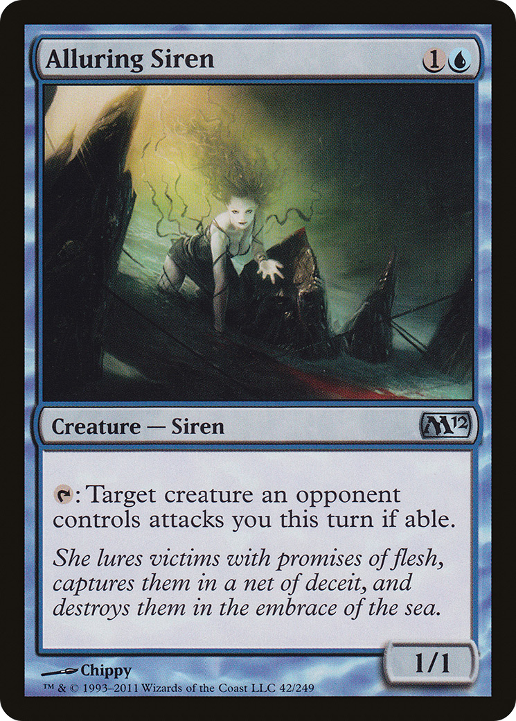 Alluring Siren (M12-042) - Magic 2012 Foil