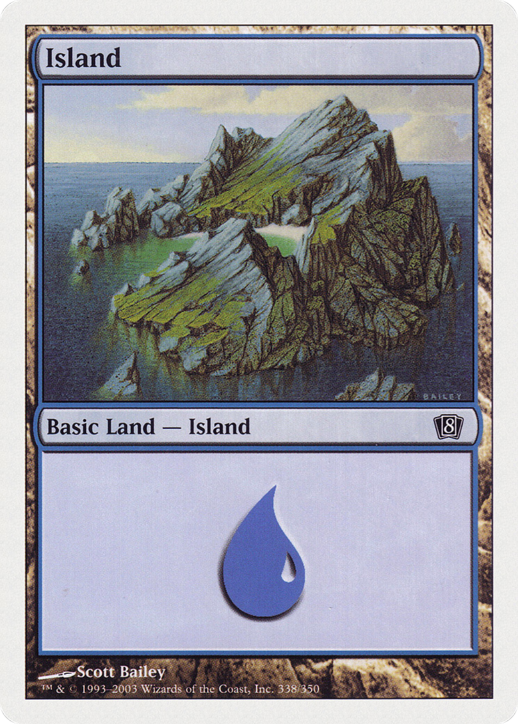 Island (8ED-338) - Eighth Edition