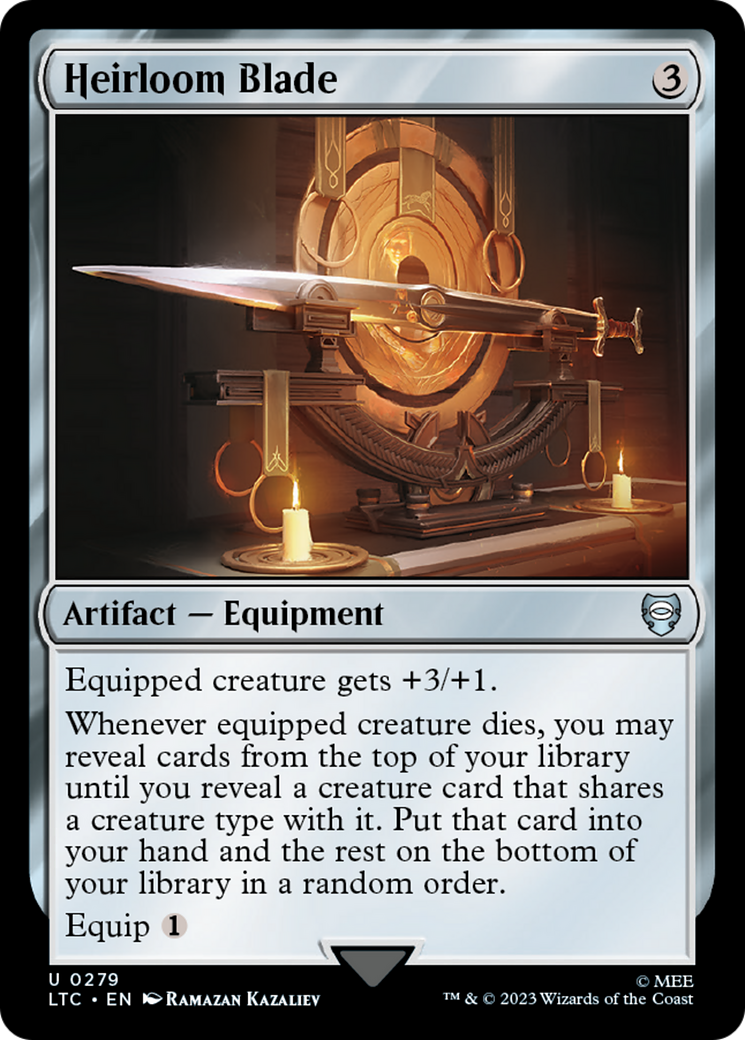 Heirloom Blade (LTC-279) - Tales of Middle-earth Commander
