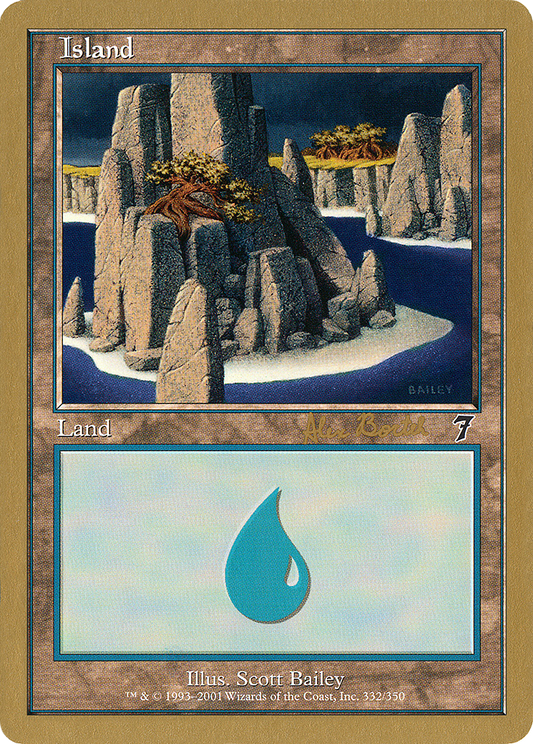 Island (WC01-AB332) - World Championship Decks 2001