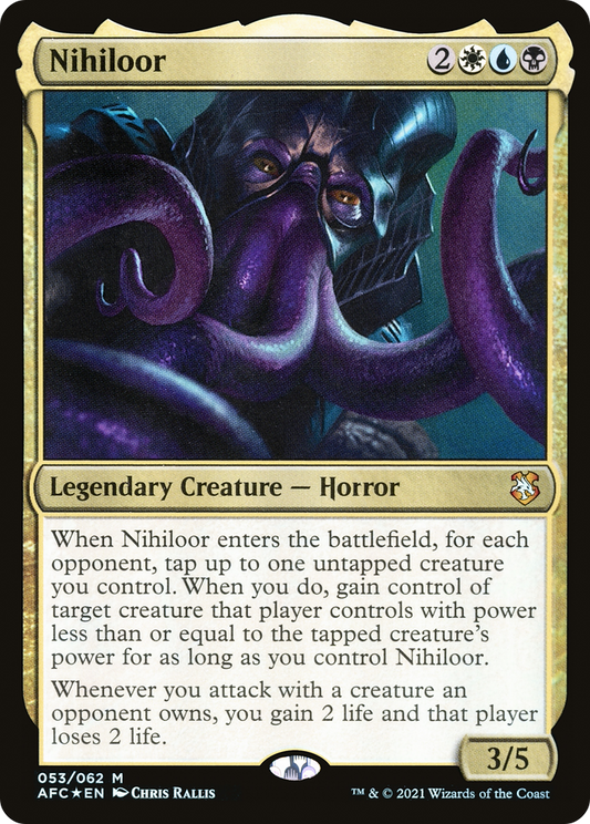 Nihiloor (AFC-053) - Forgotten Realms Commander Foil