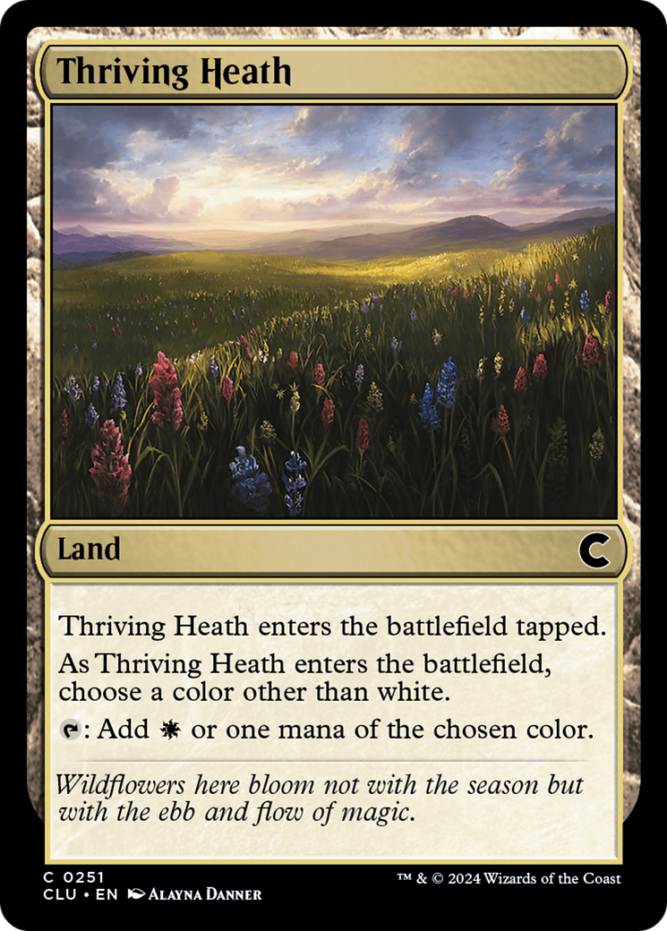 Thriving Heath (CLU-251) - Ravnica: Clue Edition