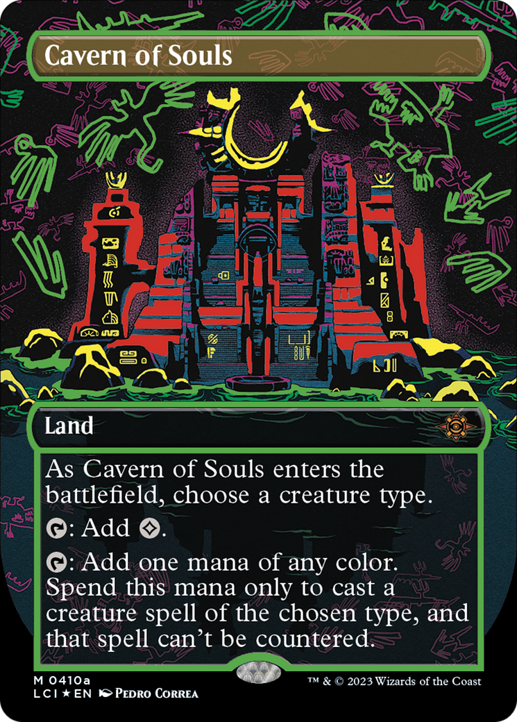 Cavern of Souls (LCI-410A) - The Lost Caverns of Ixalan (Borderless) Foil