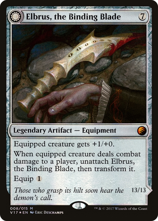 Elbrus, the Binding Blade // Withengar Unbound (V17-008) - From the Vault: Transform: (Double Faced Transform) Foil