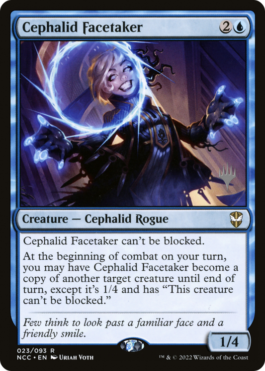 Cephalid Facetaker (PPSNC-023) - New Capenna Commander Promos (Promo Pack) Foil