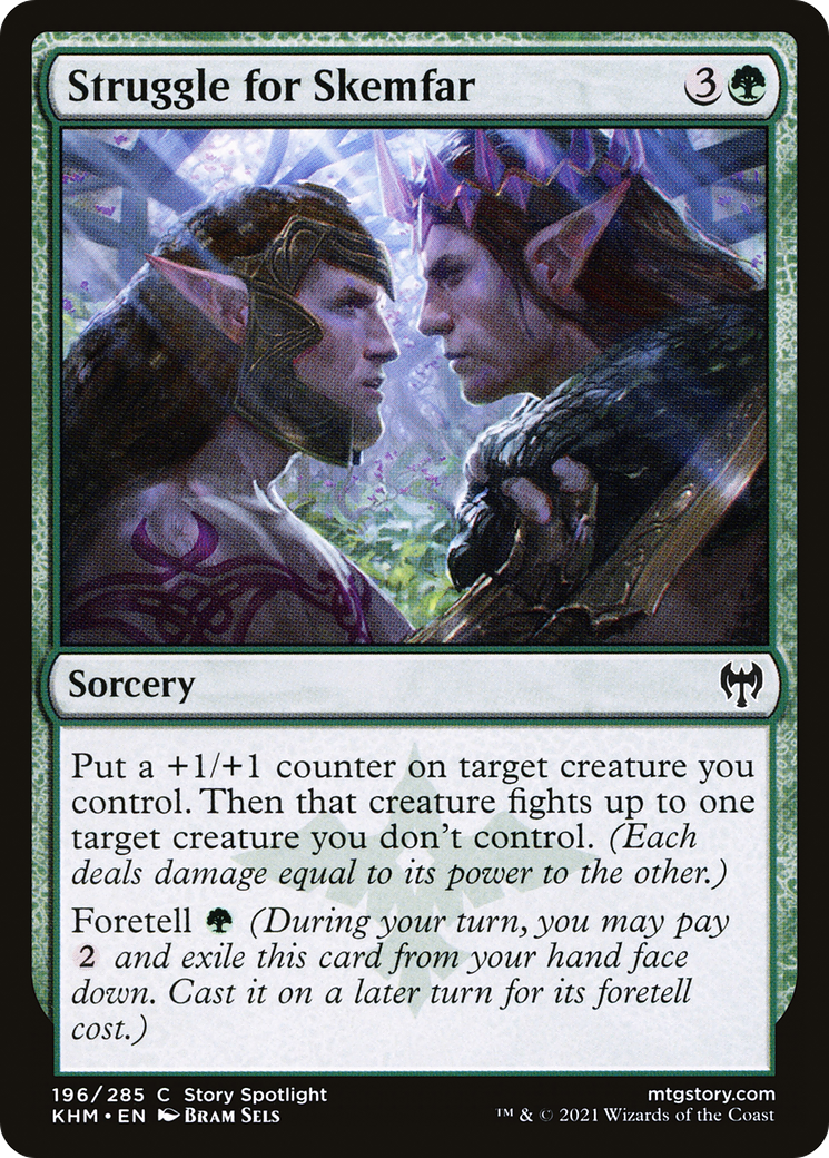 Struggle for Skemfar  (KHM-196) - Kaldheim Foil