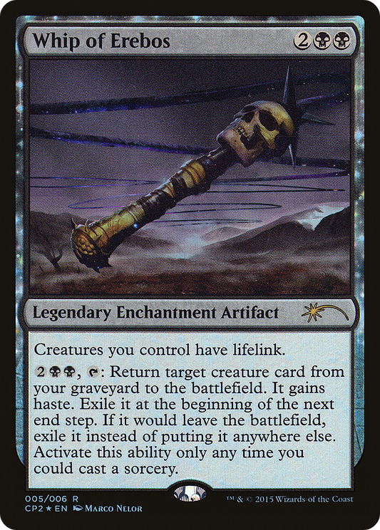 Whip of Erebos (CP2-005) - Fate Reforged Clash Pack: (nyxtouched) Foil