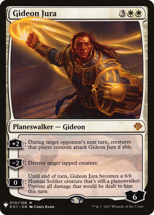 Gideon Jura (LIST-E01-10) - The List