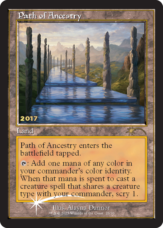 Path of Ancestry (P30A-025) - 30th Anniversary Play Promos Foil