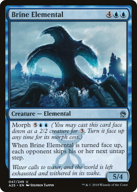 Brine Elemental (A25-047) - Masters 25 Foil