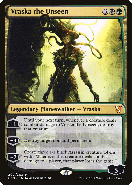 Vraska the Unseen (C19-207) - Commander 2019