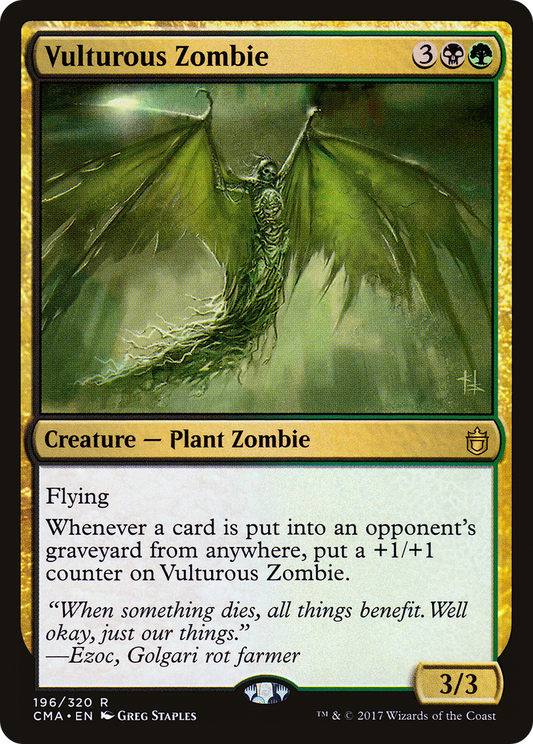 Vulturous Zombie (CMA-196) - Commander Anthology