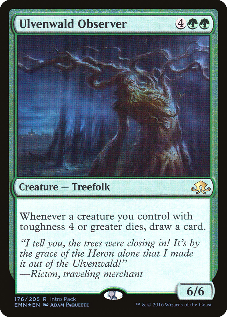 Ulvenwald Observer (PEMN-176) - Eldritch Moon Promos Foil