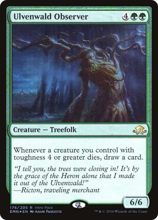 Ulvenwald Observer (PEMN-176) - Eldritch Moon Promos Foil