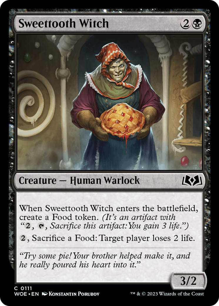 Sweettooth Witch  (WOE-111) - Wilds of Eldraine