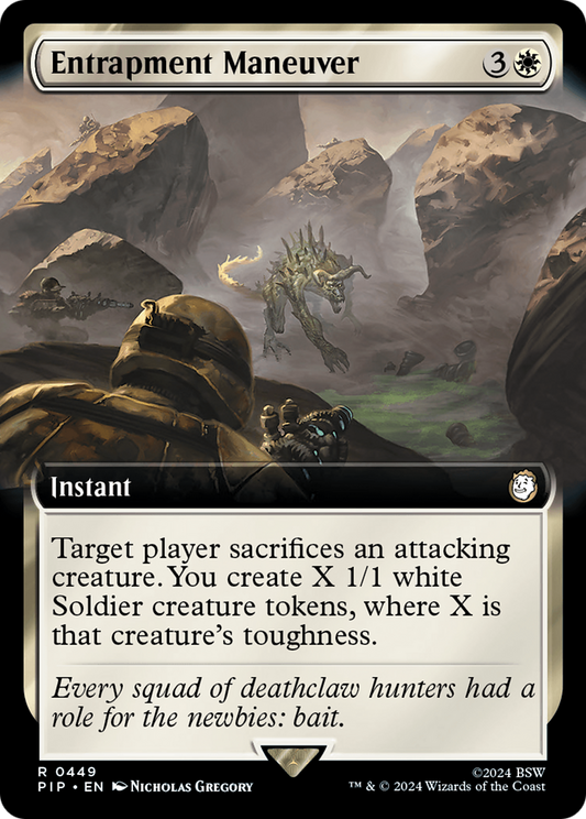 Entrapment Maneuver (Extended Art) (PIP-449) - Fallout: (Extended Art)