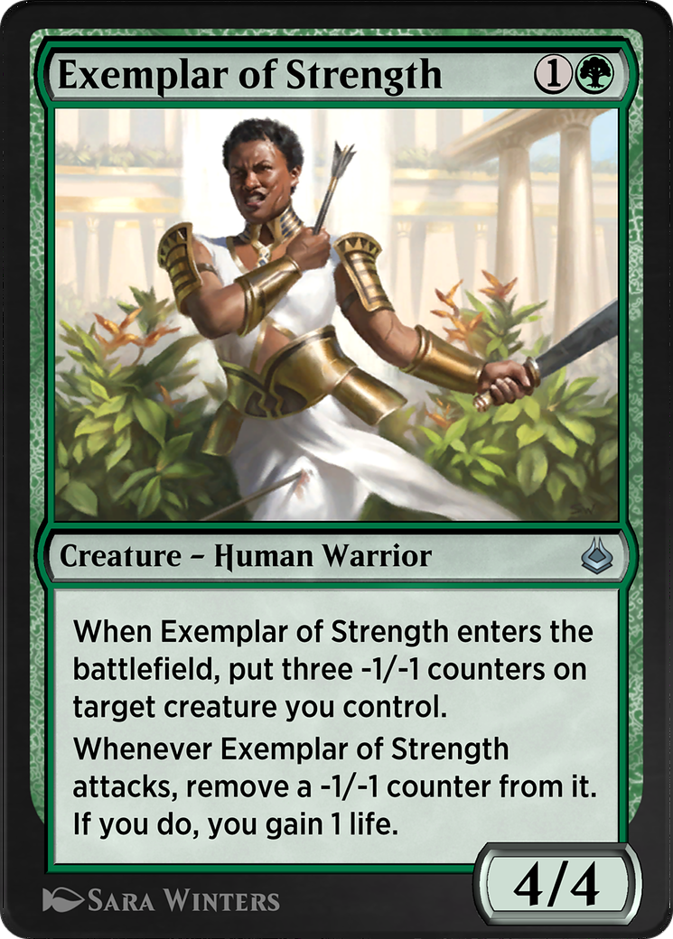 Exemplar of Strength (AKR-190) - Amonkhet Remastered